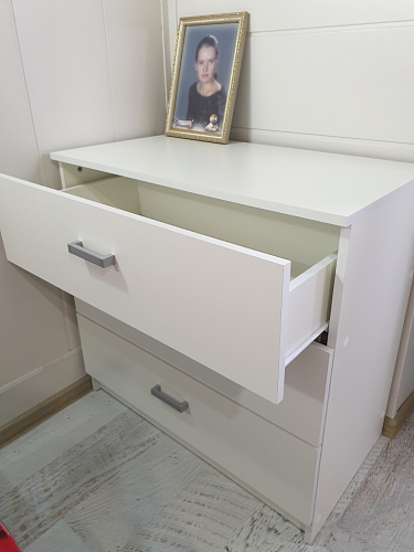 Тумба Хай-тек 420 с тремя ящиками дуб сонома фото покупателя 17